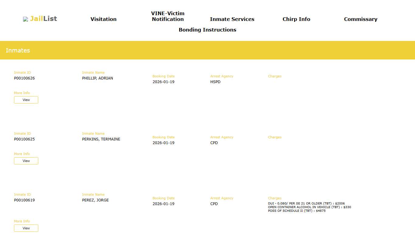 Cherokee County | Inmate Search